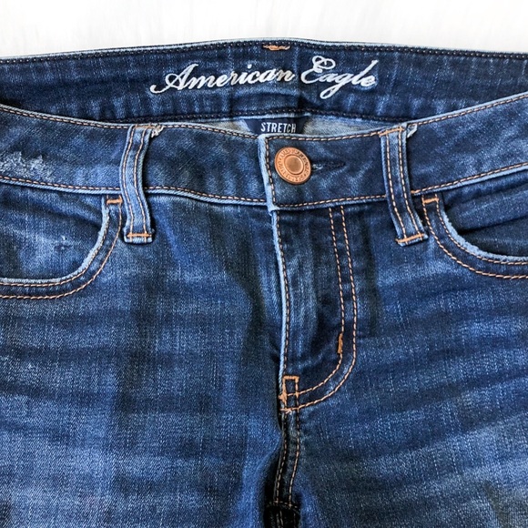 American Eagle Low Rise Stretch Denim Jeggings - Picture 5 of 7